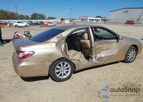 2002 Lexus Es 300 из США, поврежденный, VIN JTHBF30G620050277